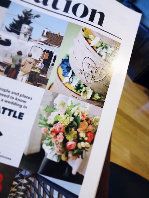 Brides Magazine: Chocolate wedding cake. Brides Magazine: Chocolate wedding cake.