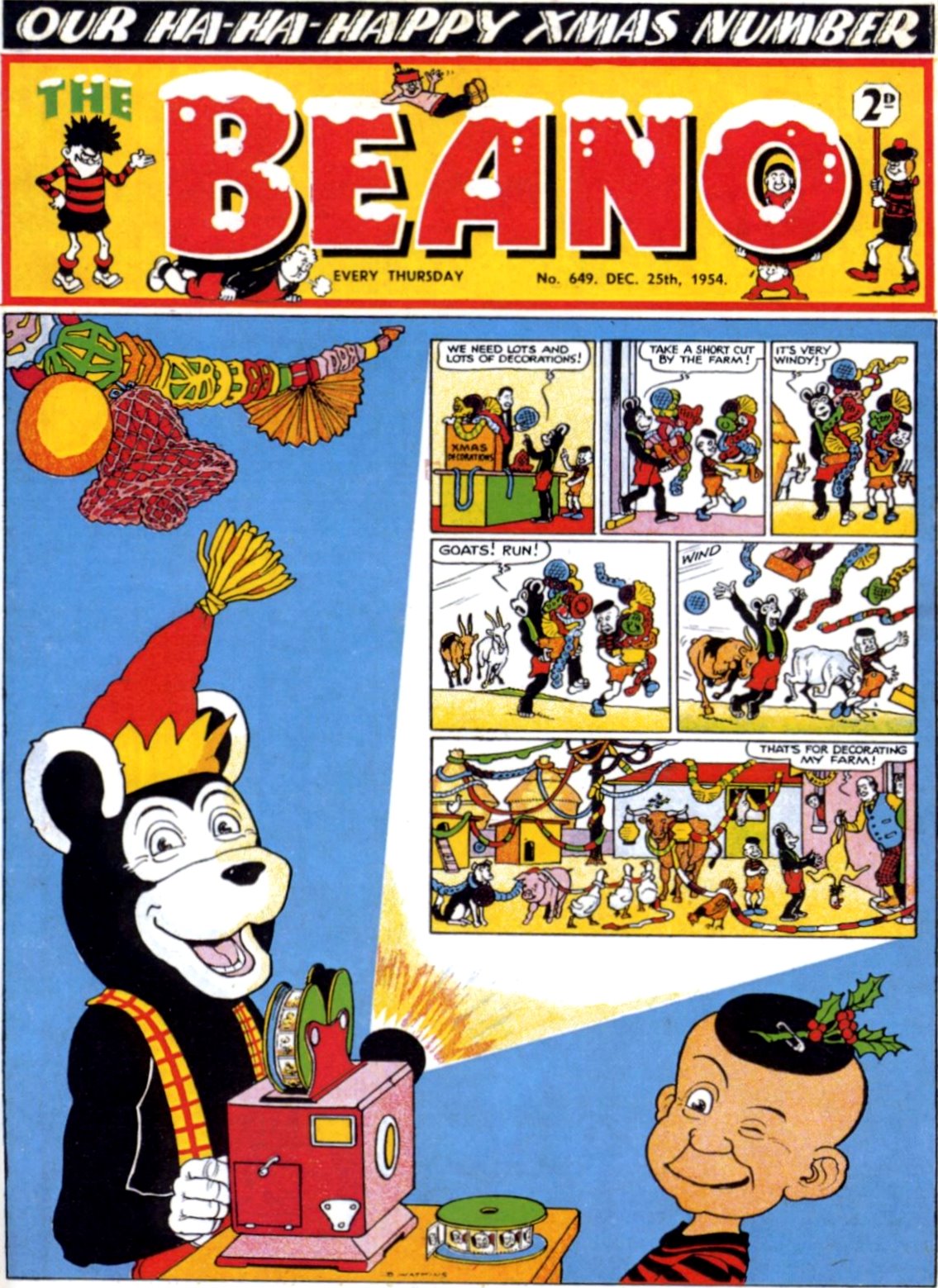 Beano Colouring