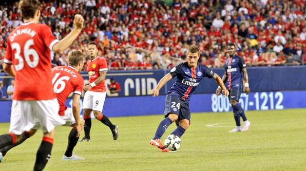 Cuplikan Gol kekalahan MU 0-2 PSG ICC 2015 Cuplikan Gol kekalahan MU 0-2 PSG ICC 2015
