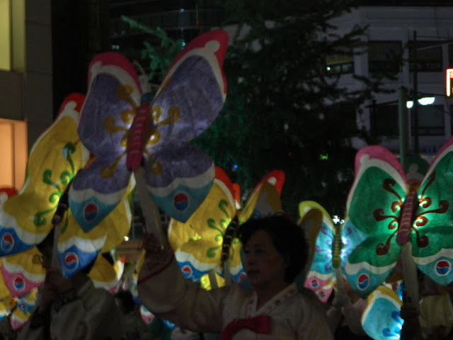 Pretty butterfly lanterns