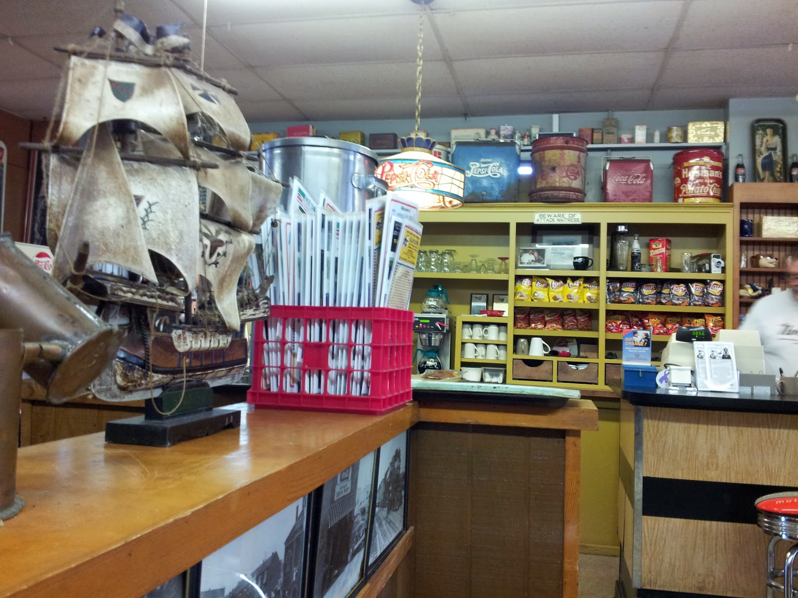 The HappiTraveler The Northgate Soda Shop Greenville, SC