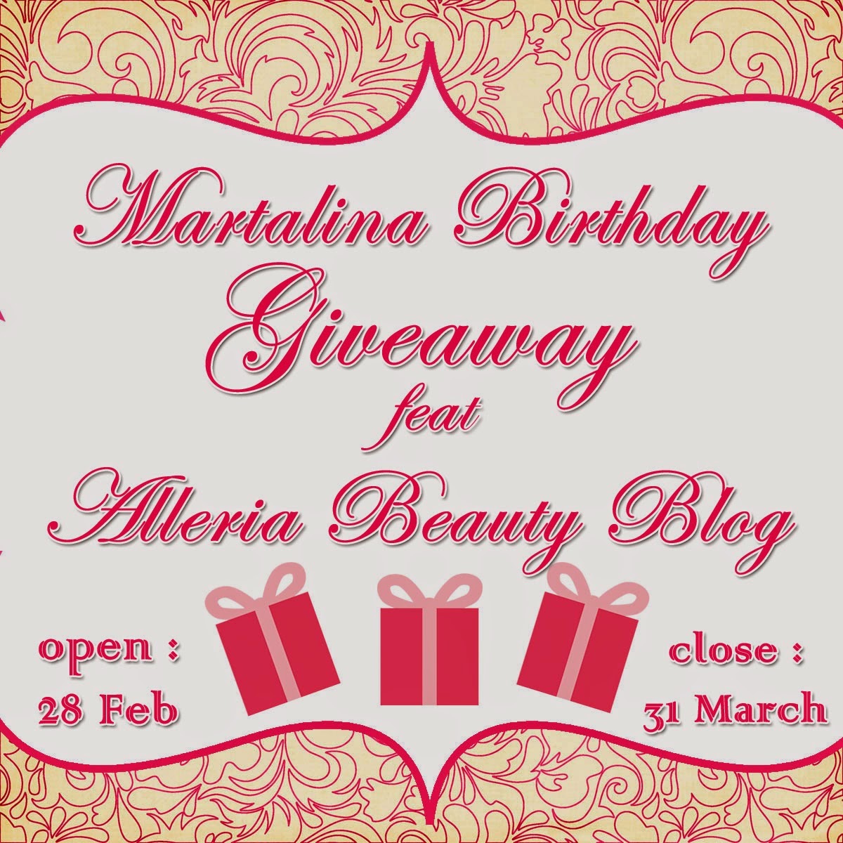 Martalina Birthday Giveaway feat. Alleria Beauty Blog