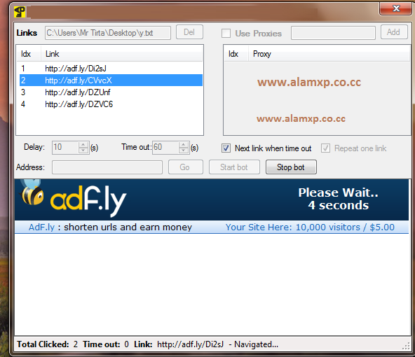 Download Adfly Bot Pro 33