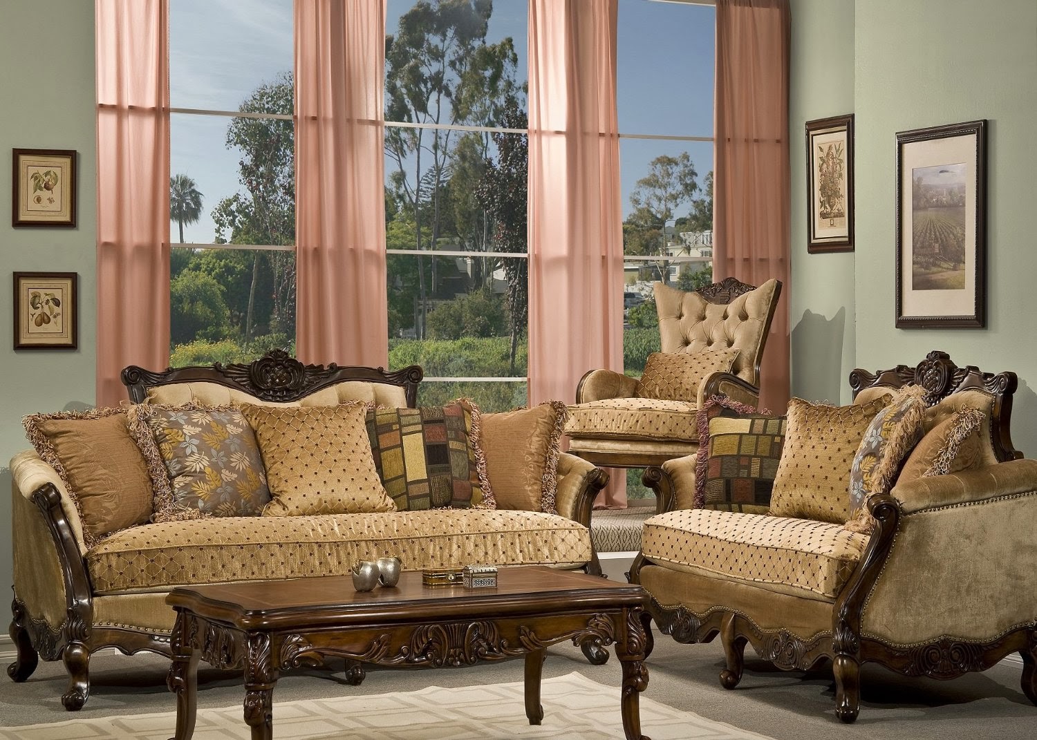 Antique Victorian Sofa Set Victorian Sofa Set