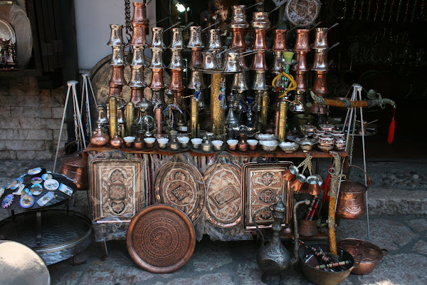 Metalwork in Sarajevo, Bosnia