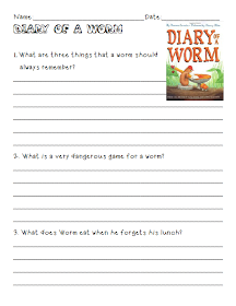 Teacher Will Run For Books Book Talk Tuesday Diary Of A Worm