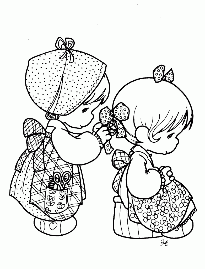 ... de Preciosos Momentos para colorear | Dibujos para Colorear Infantil
