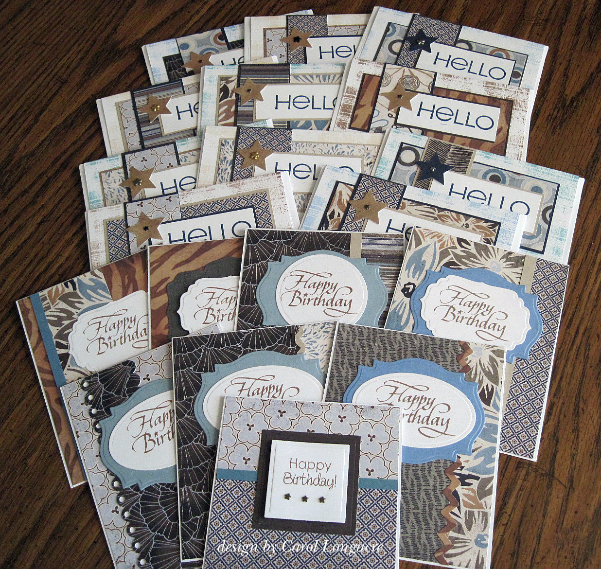 Our Little Inspirations Using a 6x6 Paper Pad for Masculine Cards