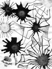 Umbrella Splats by Jennifer Shipley Jennifer Shipley Artwork