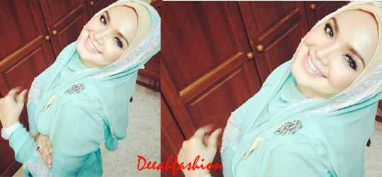 Jilbab ala Siti Nurhaliza MintChic Jilbab ala Siti Nurhaliza MintChic