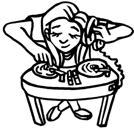 LDSFiles Clipart: DJ Church Dance