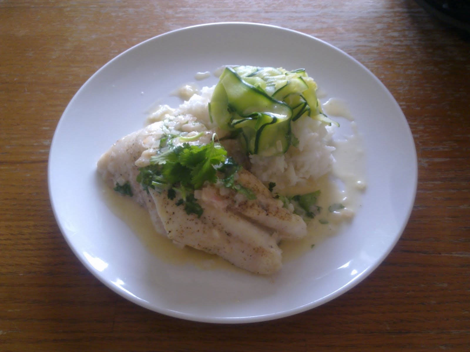 Raspberries and Truffles Panfried fillets of John Dory with a lime