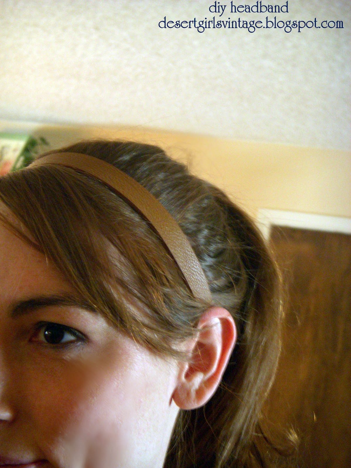 Desert Girls Vintage DIY Leather Headband