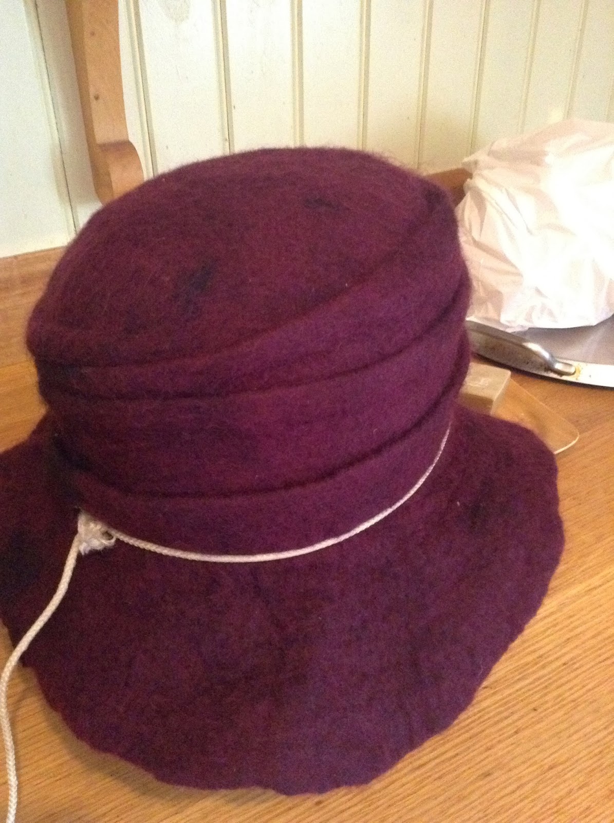 a day in the life of the hat junkie The Making of a Wet Felted Hat