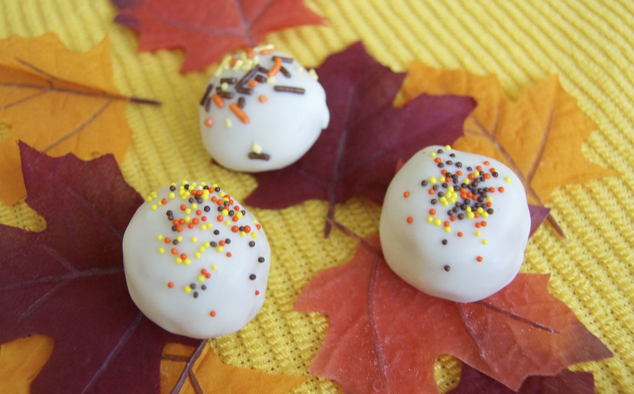 365 Days of Baking and More Oreo Candy Corn Truffles