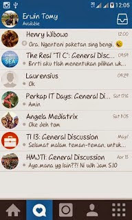BBM Mod Instagram v4 Terbaru BBM Mod Instagram v4 Terbaru
