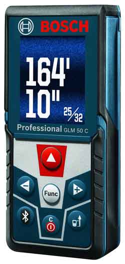 Bosch GLM 50 C Bluetooth Enabled Laser Distance Measurer Bosch GLM 50 C Bluetooth Enabled Laser Distance Measurer