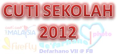 Kalendar Cuti Am Malaysia 2012
