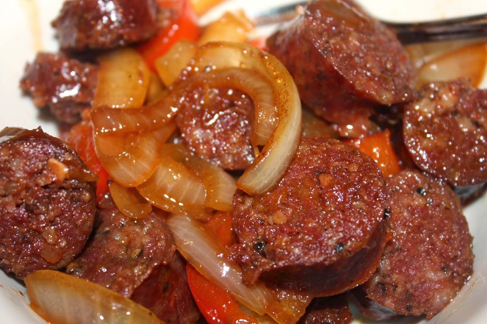Gracefully Gluten Free Venison Peppers and Sausage