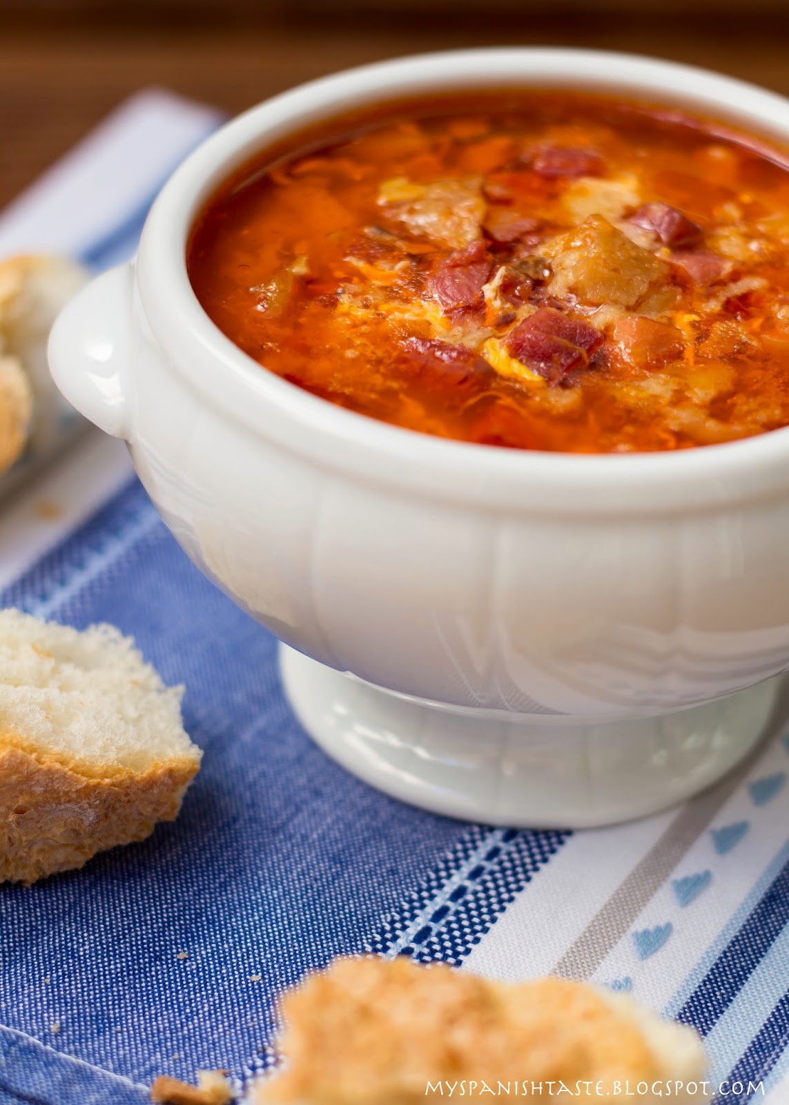 My Spanish Taste Castilian garlic soup