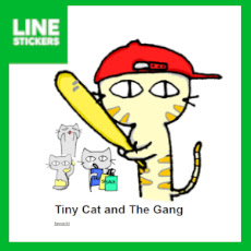 Tiny Cat STICKER LINE