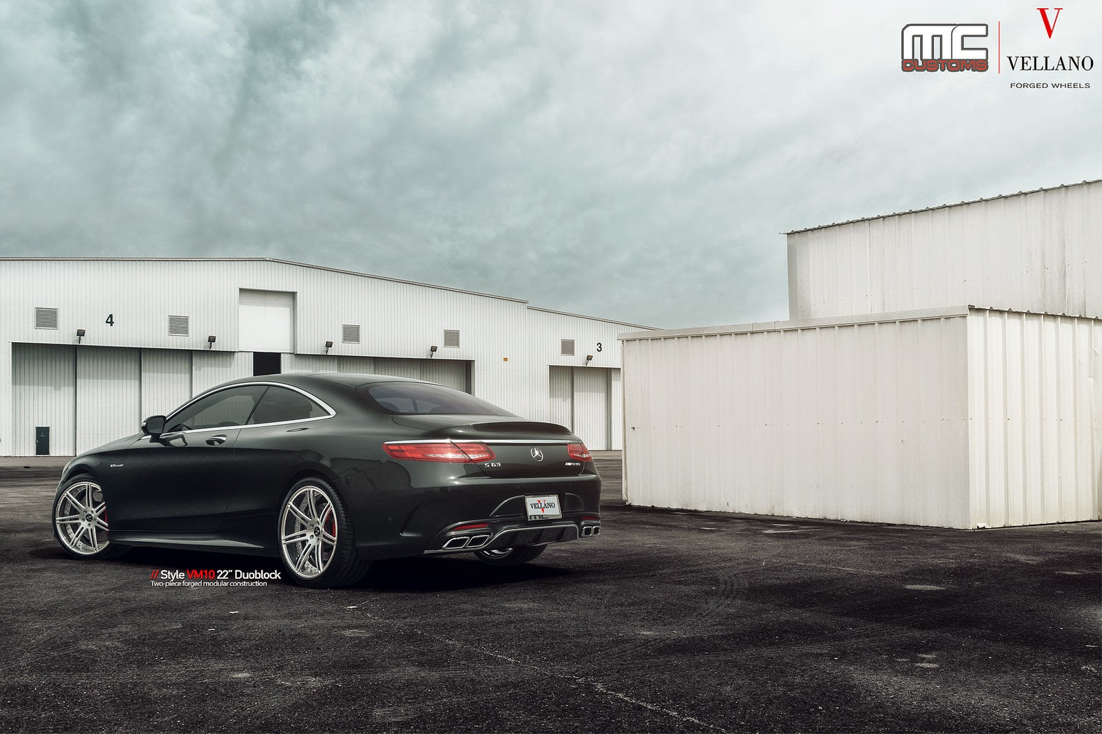 Mercedes-Benz S63 AMG On Vellano VM10 22'' Duoblock By MC Customs