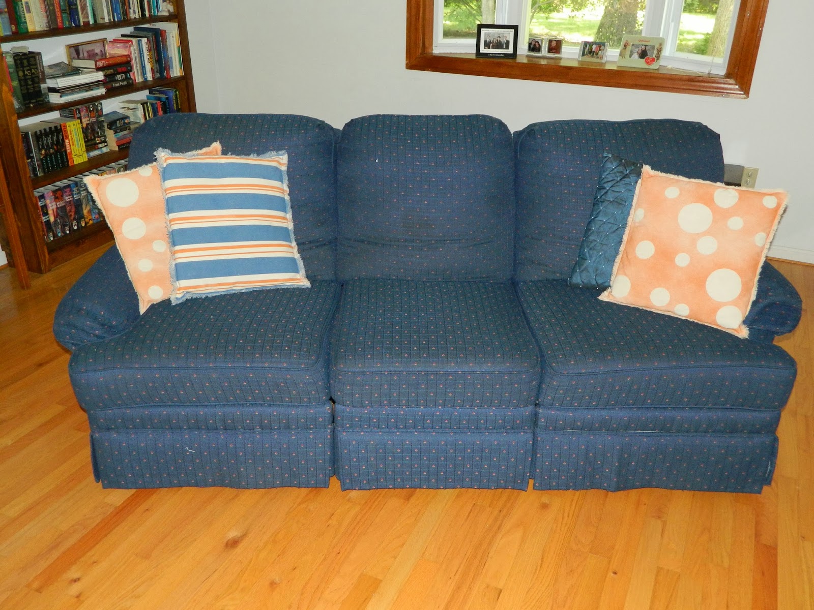 Creations By ASH Spray Paint Canvas Drop Cloth Pillows