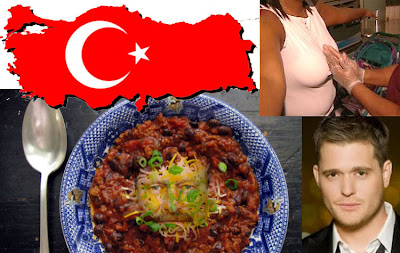Turkey breast chili and Buble