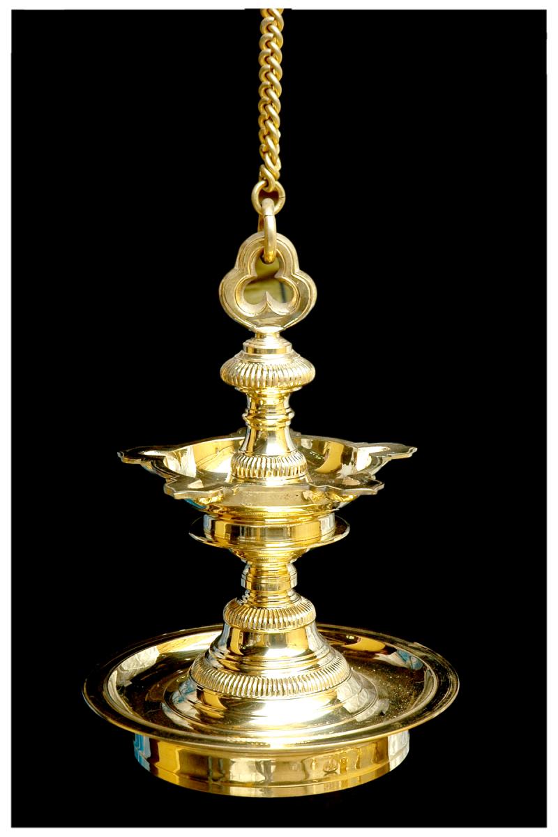 The Cultural Heritage of India: Brass Lamps ( Kutthu Vilakku ) of Tamil