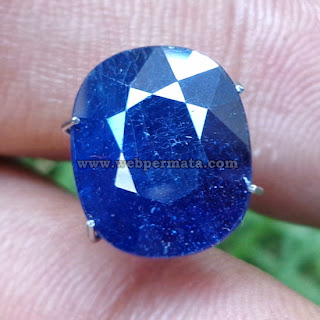 Batu Permata Asli, Natural Blue sapphire, blue safir, batu sapir