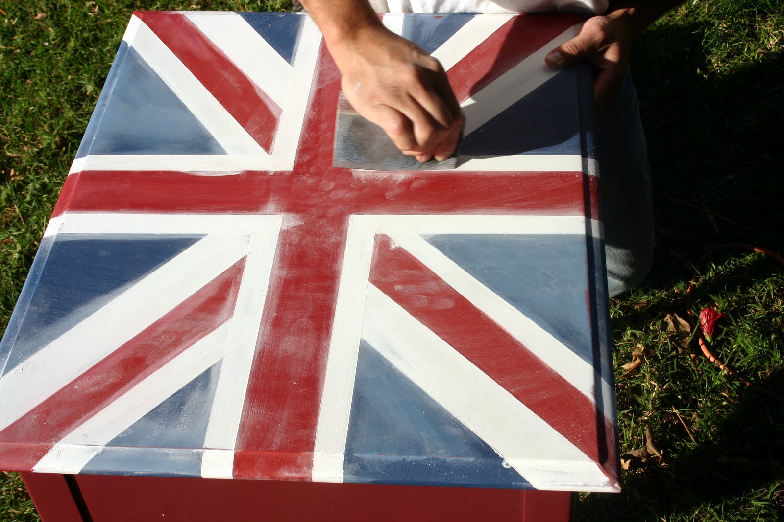 Shabby Loco Union Jacks!