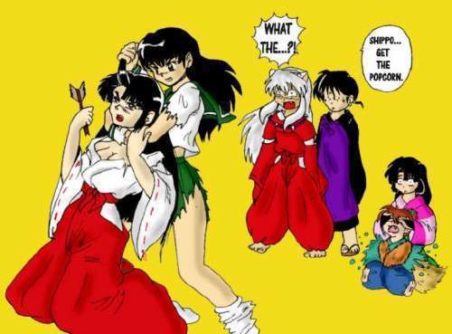Kagome Vs Kikyo