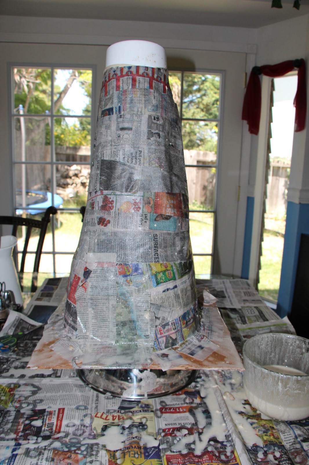 What a Ride! Construction Cone Pinata Tutorial