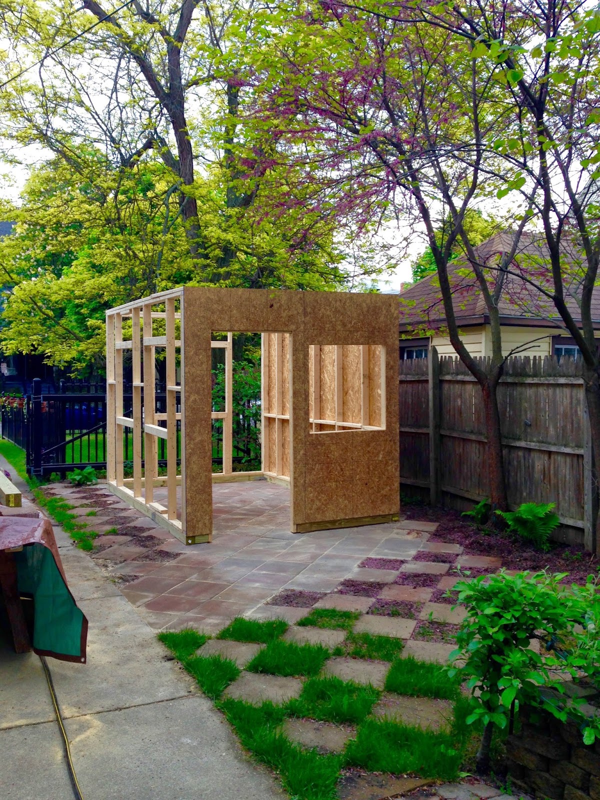 Harry Potting Shed progress