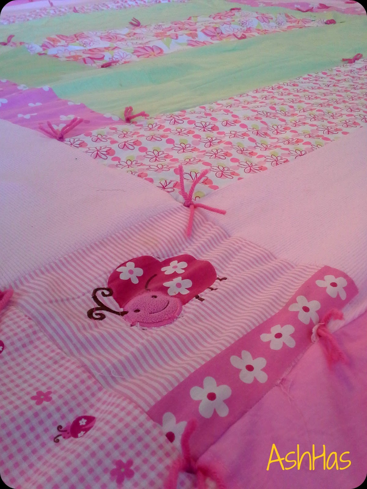 Ash Has Repurposed Toddler and Crib Bedding