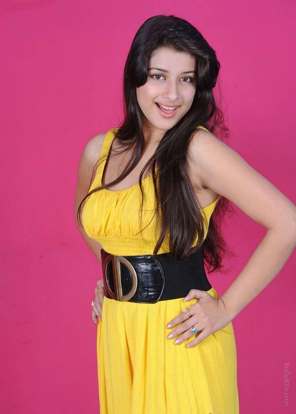 Madhurima Hot Photoshoot Pics in Yellow Dress