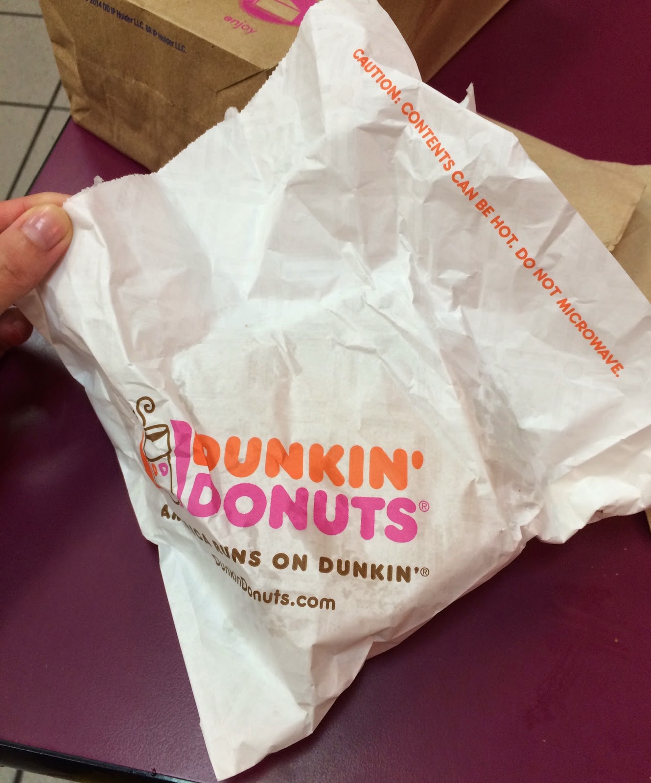 Texas Toast Grilled Cheese From Dunkin' Donuts / ダンキンドーナツのテキサストースト グリルド