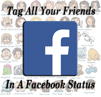 How to tag all facebook friends in a status update How to tag all facebook friends in a status update