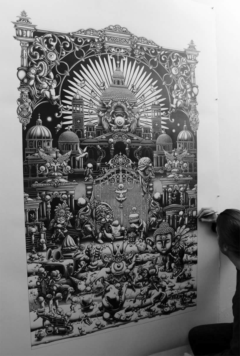 Amazing Complex Drawing