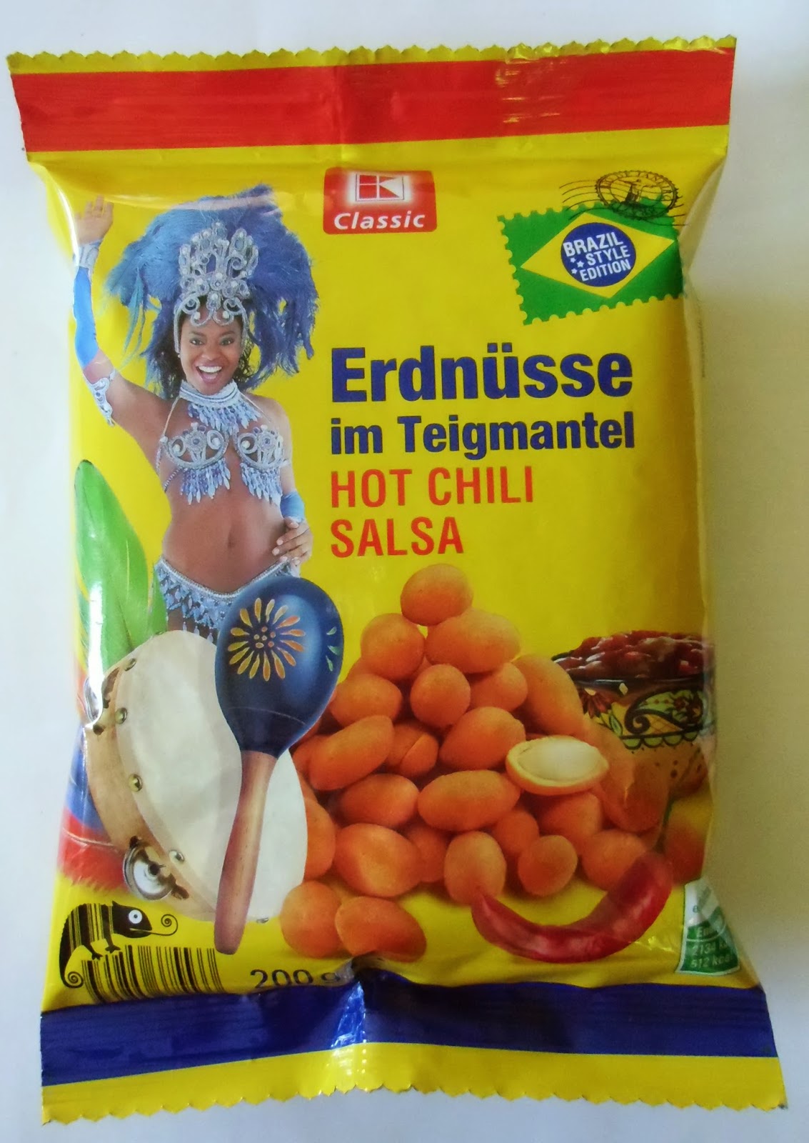 Chilihead77.de Kaufland KClassic Erdnüsse im Teigmantel Hot Chili Salsa