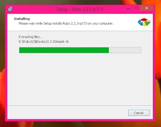 Cara install ruby di windows