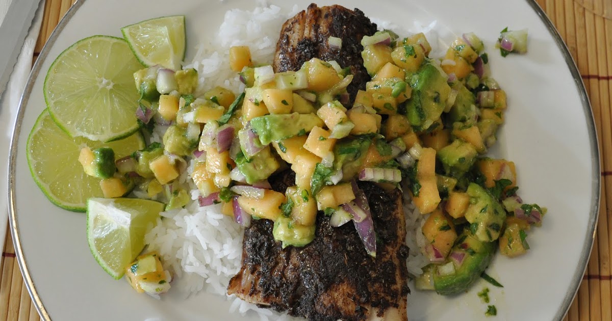 All that and she cooks, too Jerkspiced grilled mahi mahi with avocado