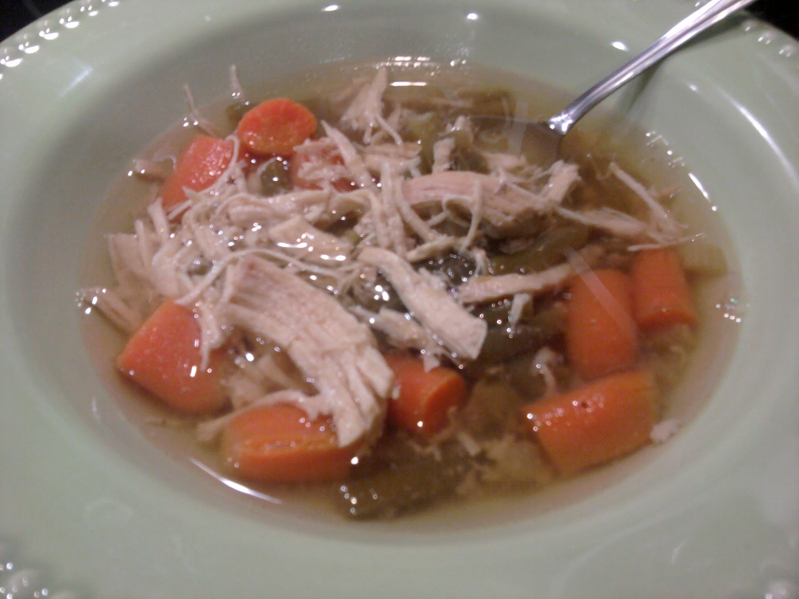 Homemade Chicken Soup Farm Fresh And Active