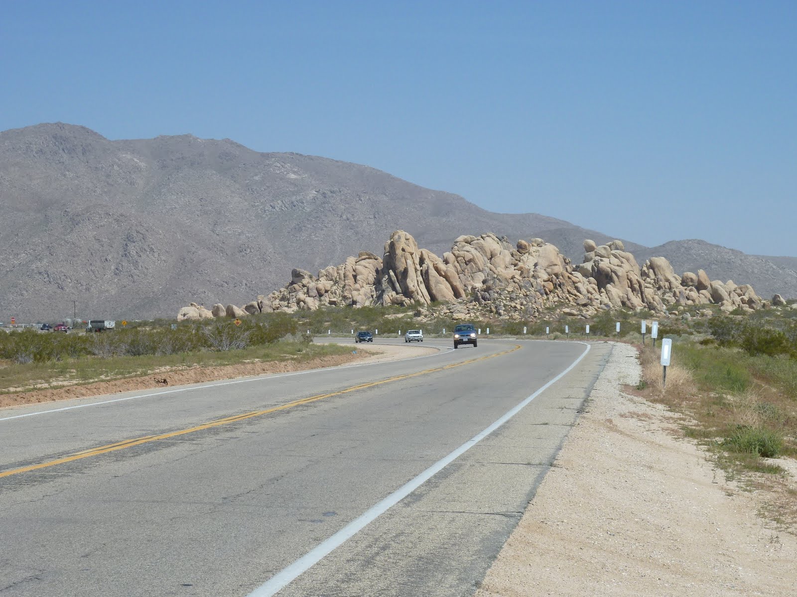 seniors walking across america DAY 91 VICTORVILLE APPLE VALLEY LUCERNE VALLEY, CALIFORNIA