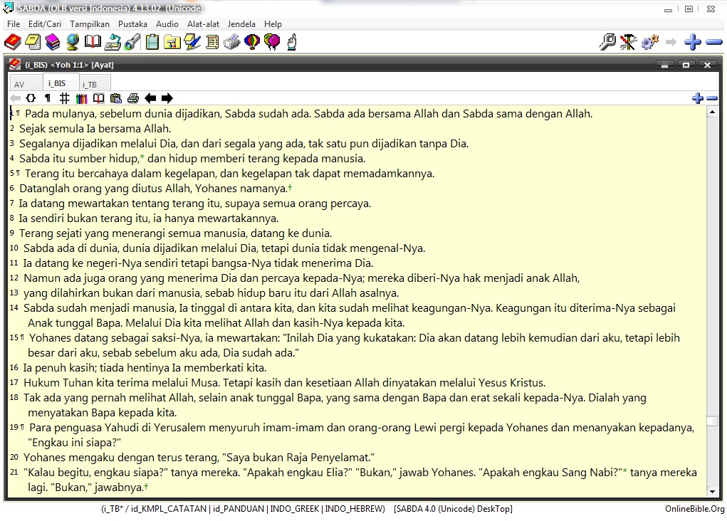 Sabda 4 Software Alkitab Terlengkap ~ Shadow-RPL