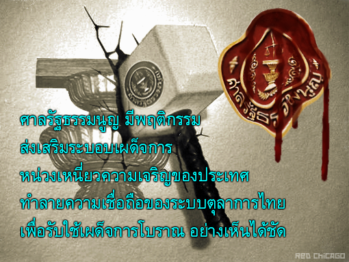 ศาลรัฐธรรมนูญ มีพฤติกรรม