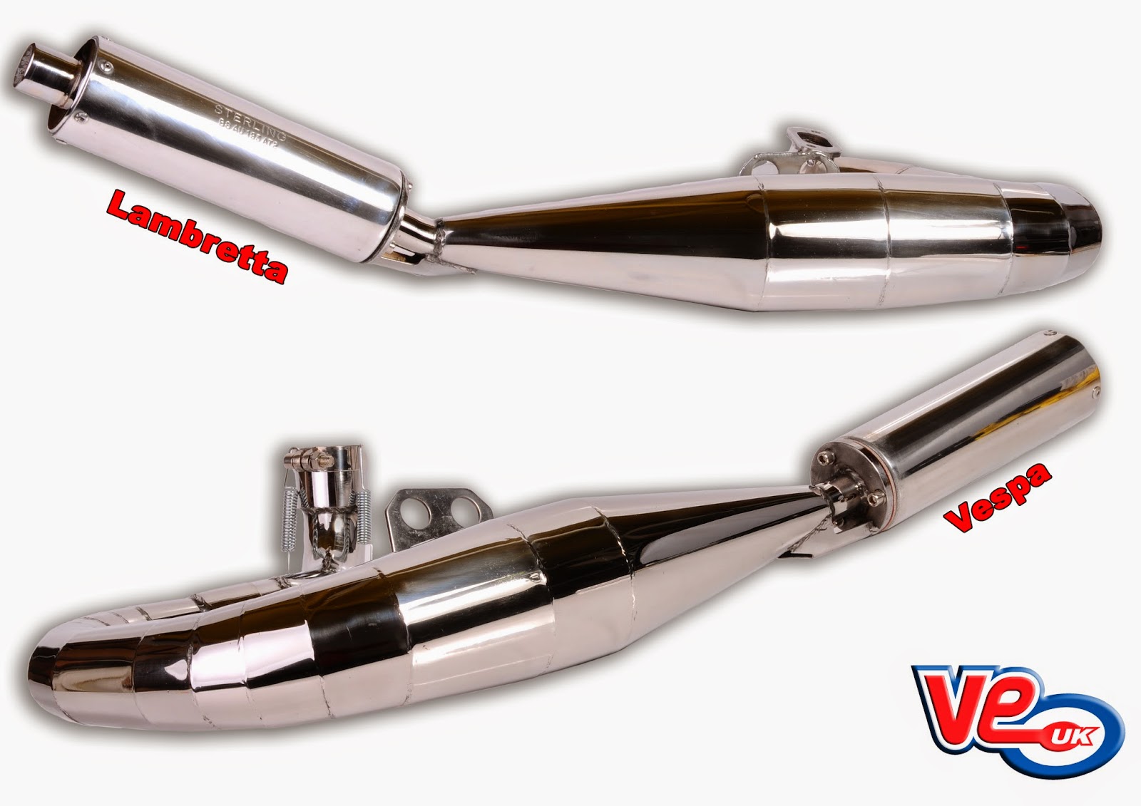 Lambretta Performance Exhaust  : Cambridge Lambretta Offers And Details On Tuning Your Scooter, For Speed And More Importantly The Basic Lambretta Air Filter Is Quite Basically Designed For Basic Engines;