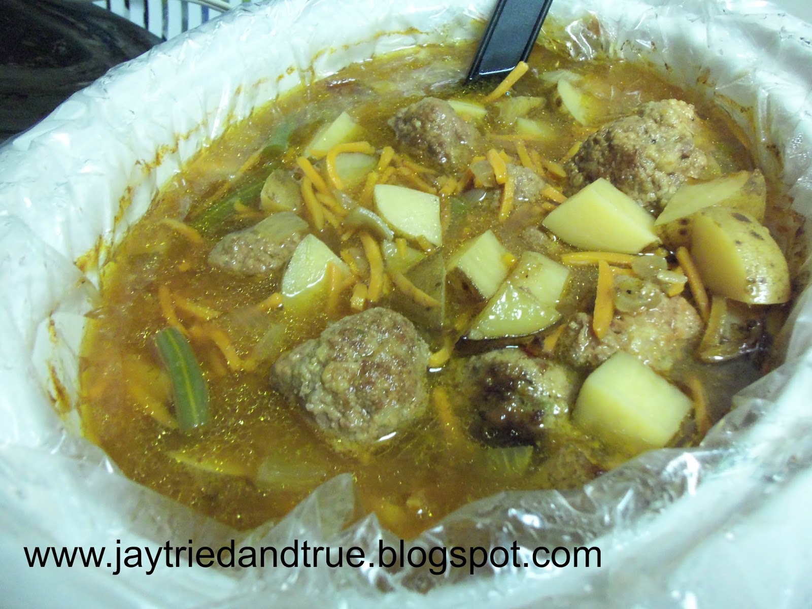 Jay Tried and True Meatball Stew