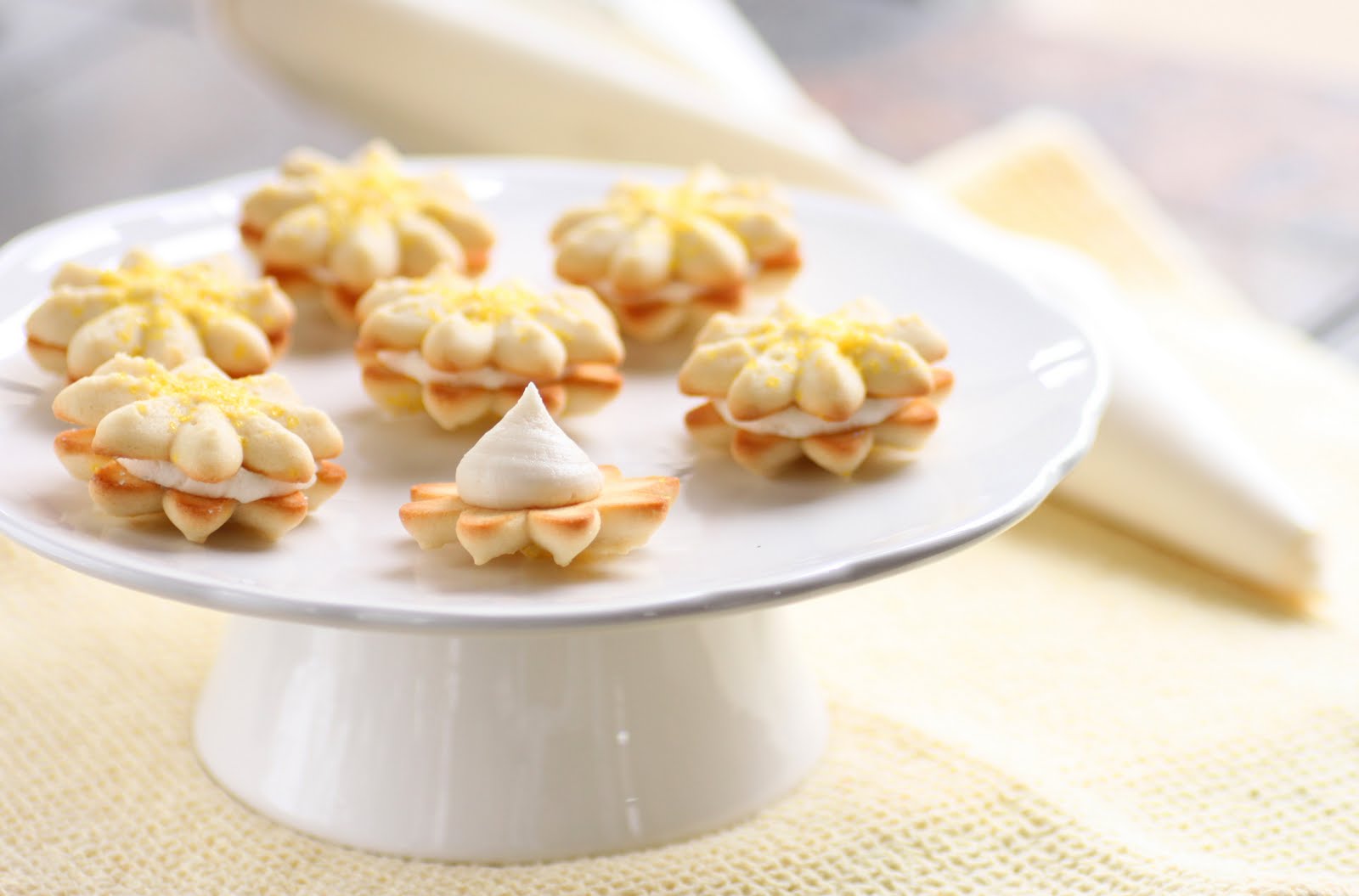 The Cilantropist Sweet Spring Sandwich Cookies, and Food Blogger Bake Sale