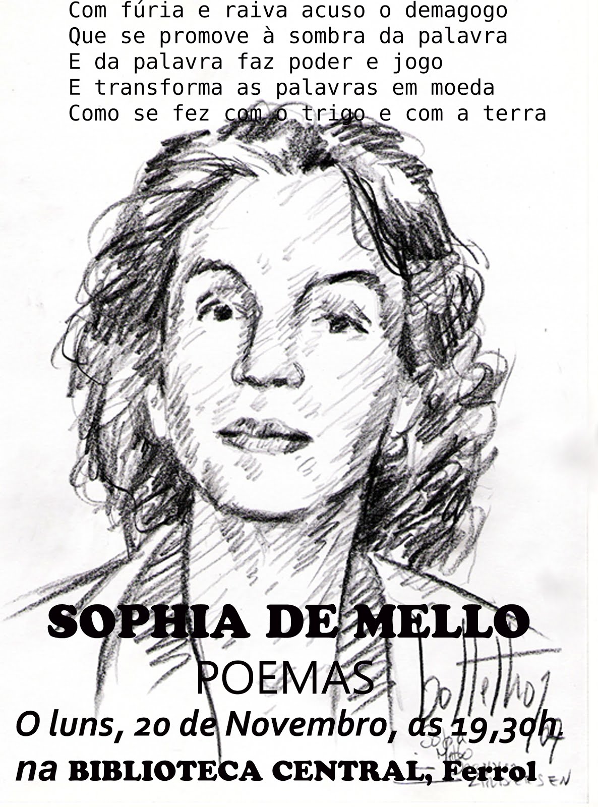 Sophia de Mello, poemas